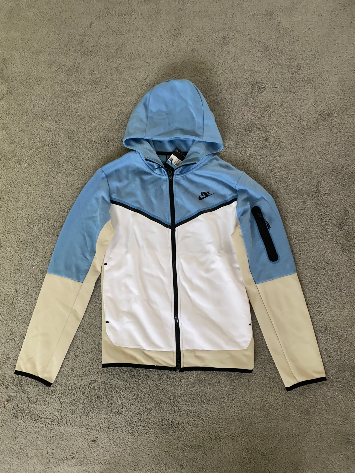 Nike Tech Fleece Blue/White - Icy Clothes Ro