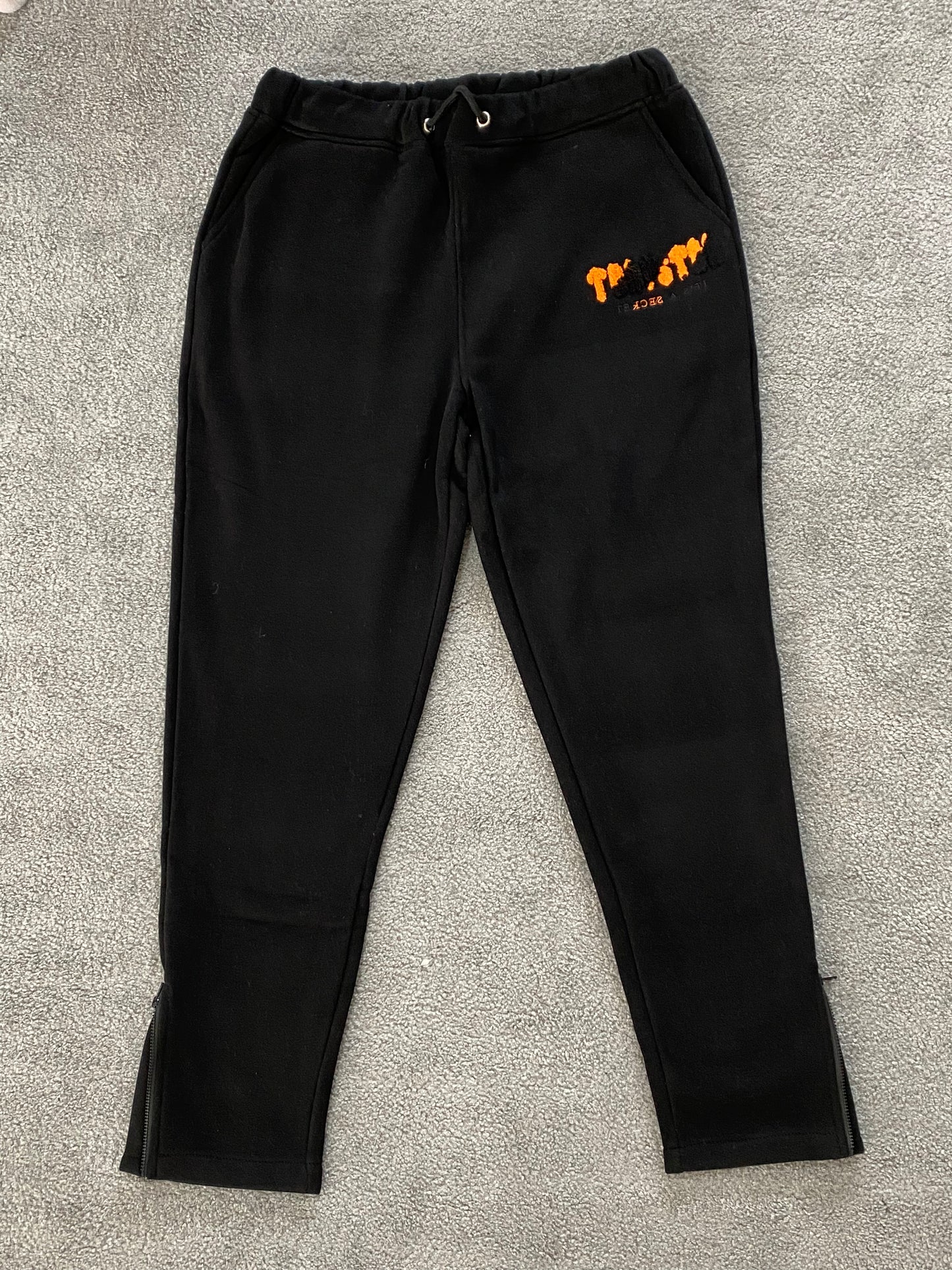 Trapstar Tracksuit Orange/Grey (Defect scris, vizibil in poza) - Icy Clothes Ro
