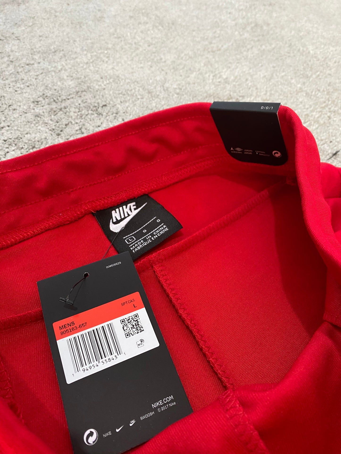 Nike Tech Fleece Red - Icy Clothes Ro