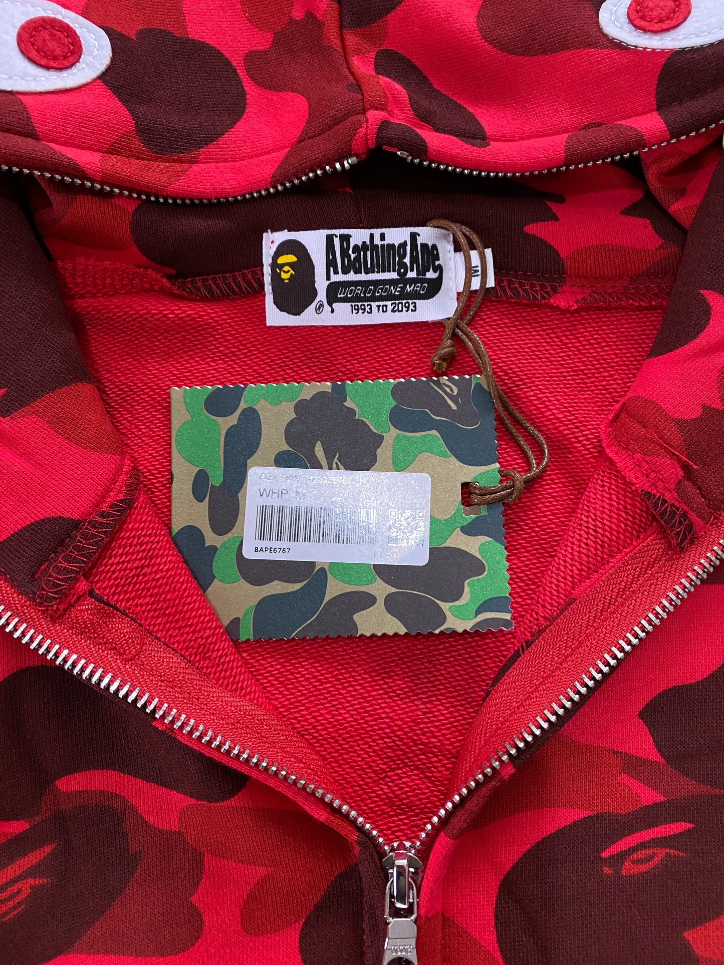 BAPE Red Camo Hoodie - Icy Clothes Ro
