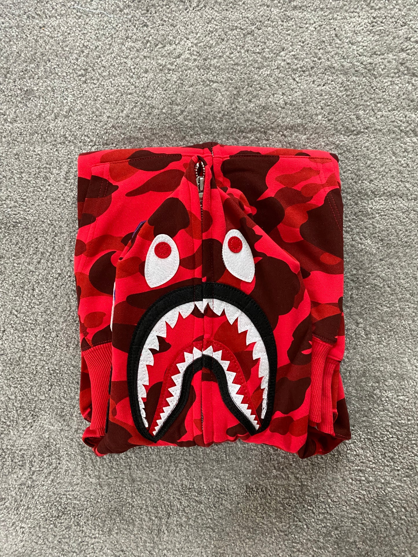 BAPE Red Camo Hoodie - Icy Clothes Ro