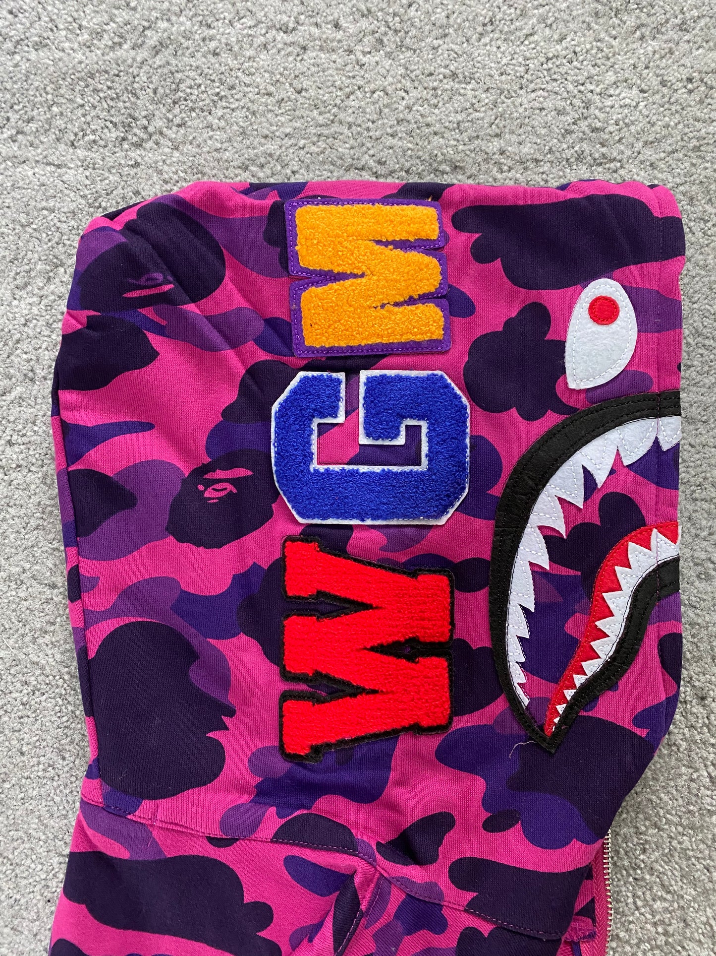 BAPE Purple Camo Hoodie - Icy Clothes Ro