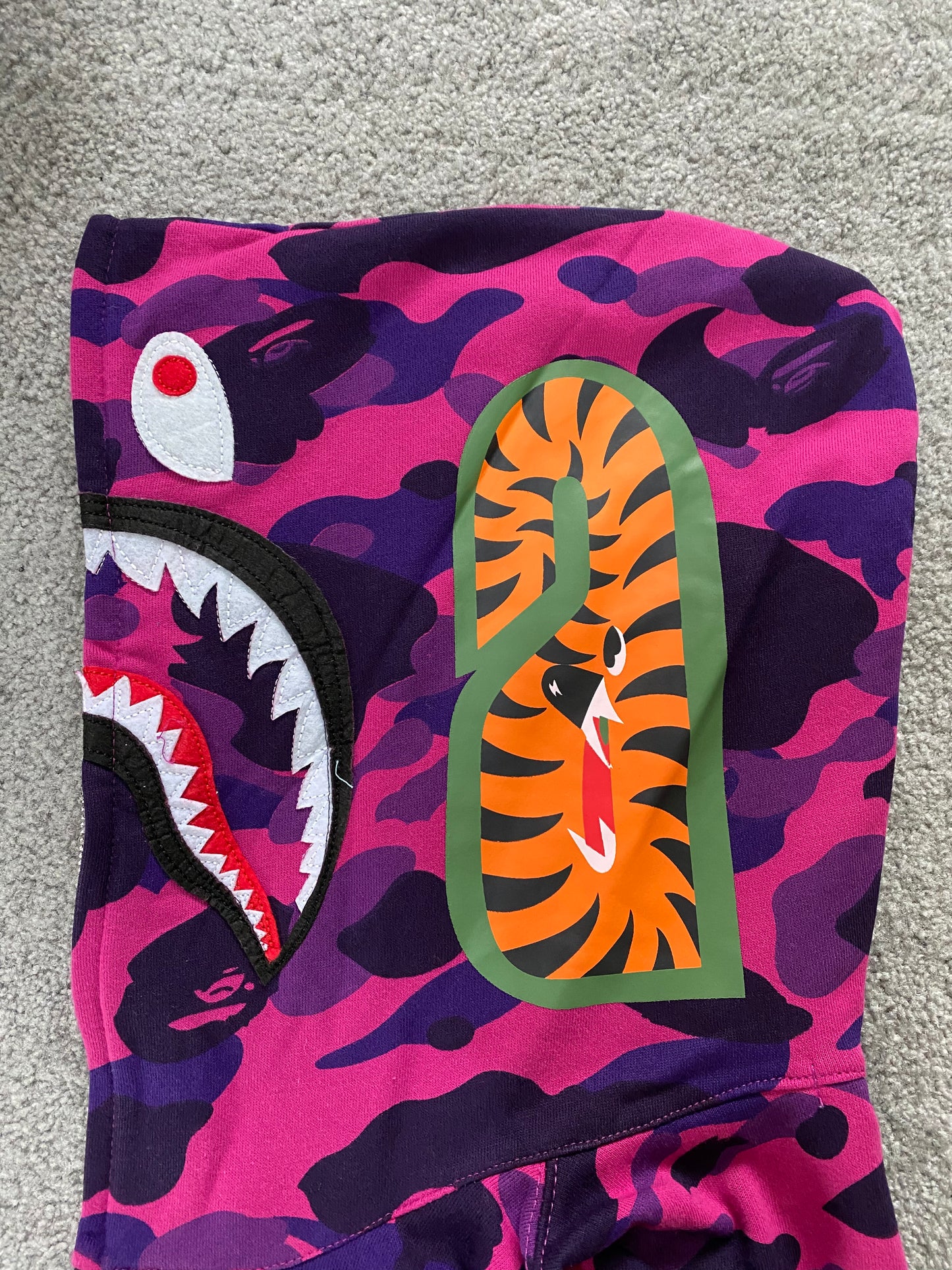 BAPE Purple Camo Hoodie - Icy Clothes Ro