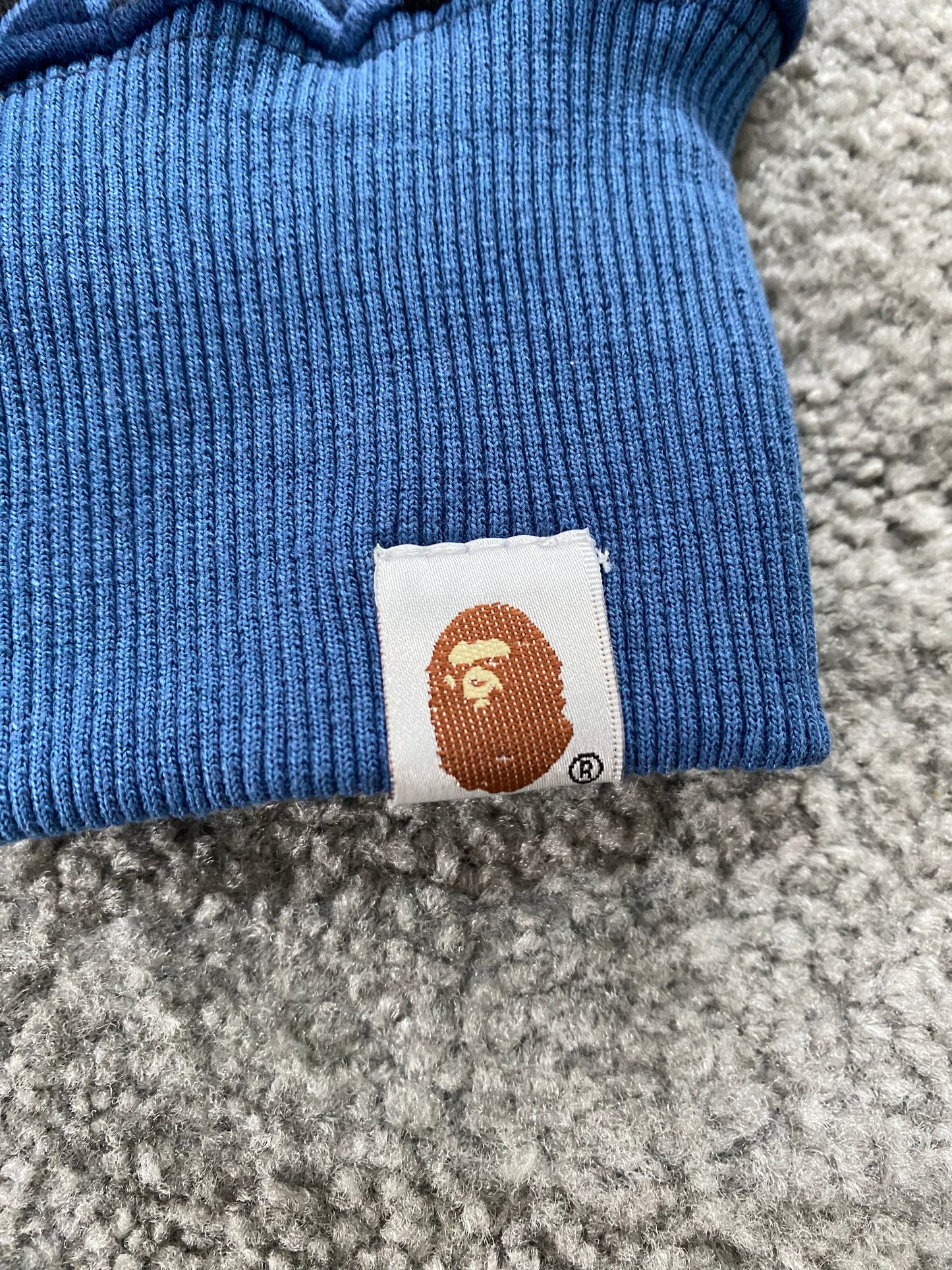 BAPE Blue Camo Hoodie - Icy Clothes Ro