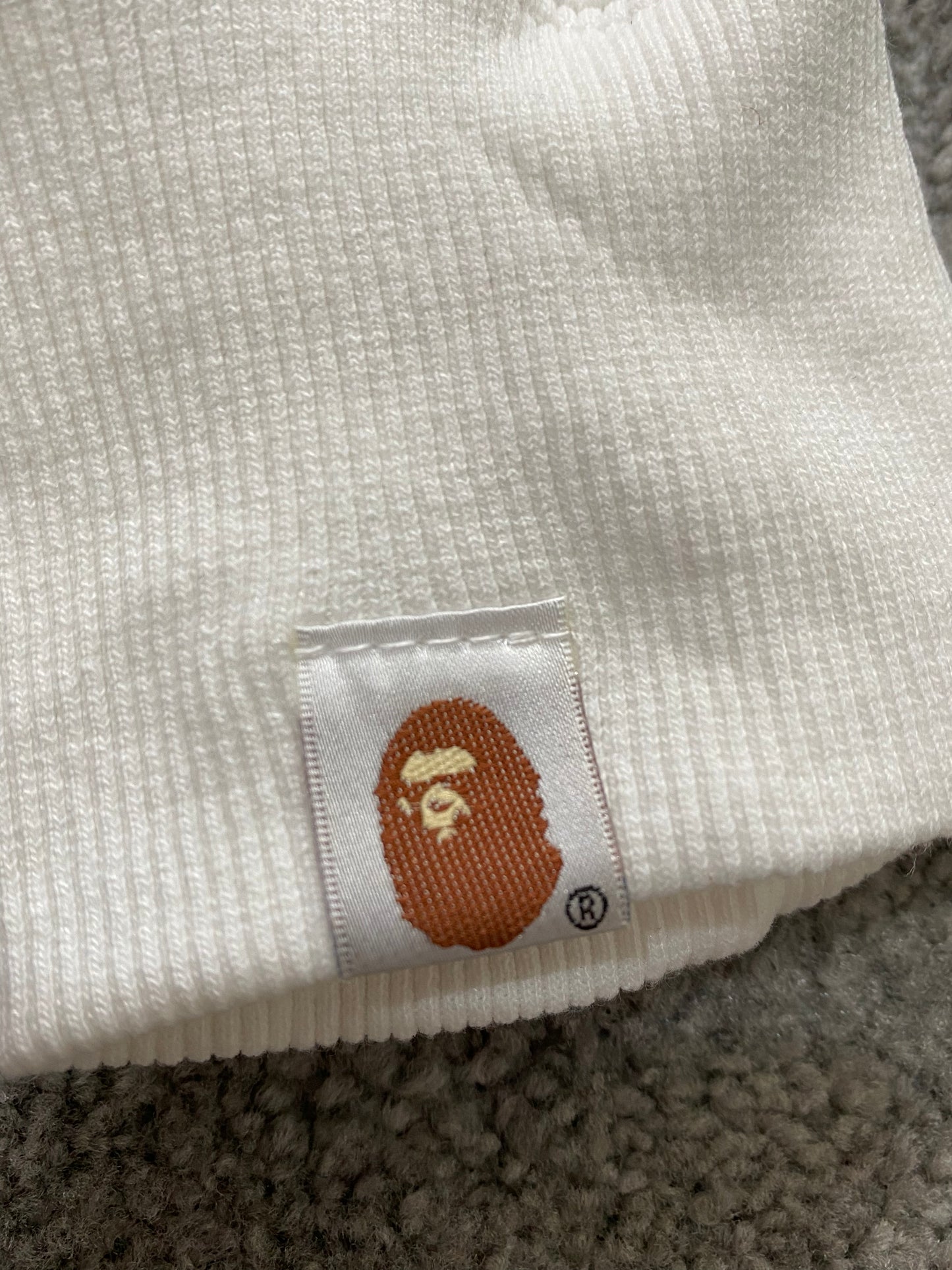 BAPE White Camo Glow In The Dark Hoodie - Icy Clothes Ro