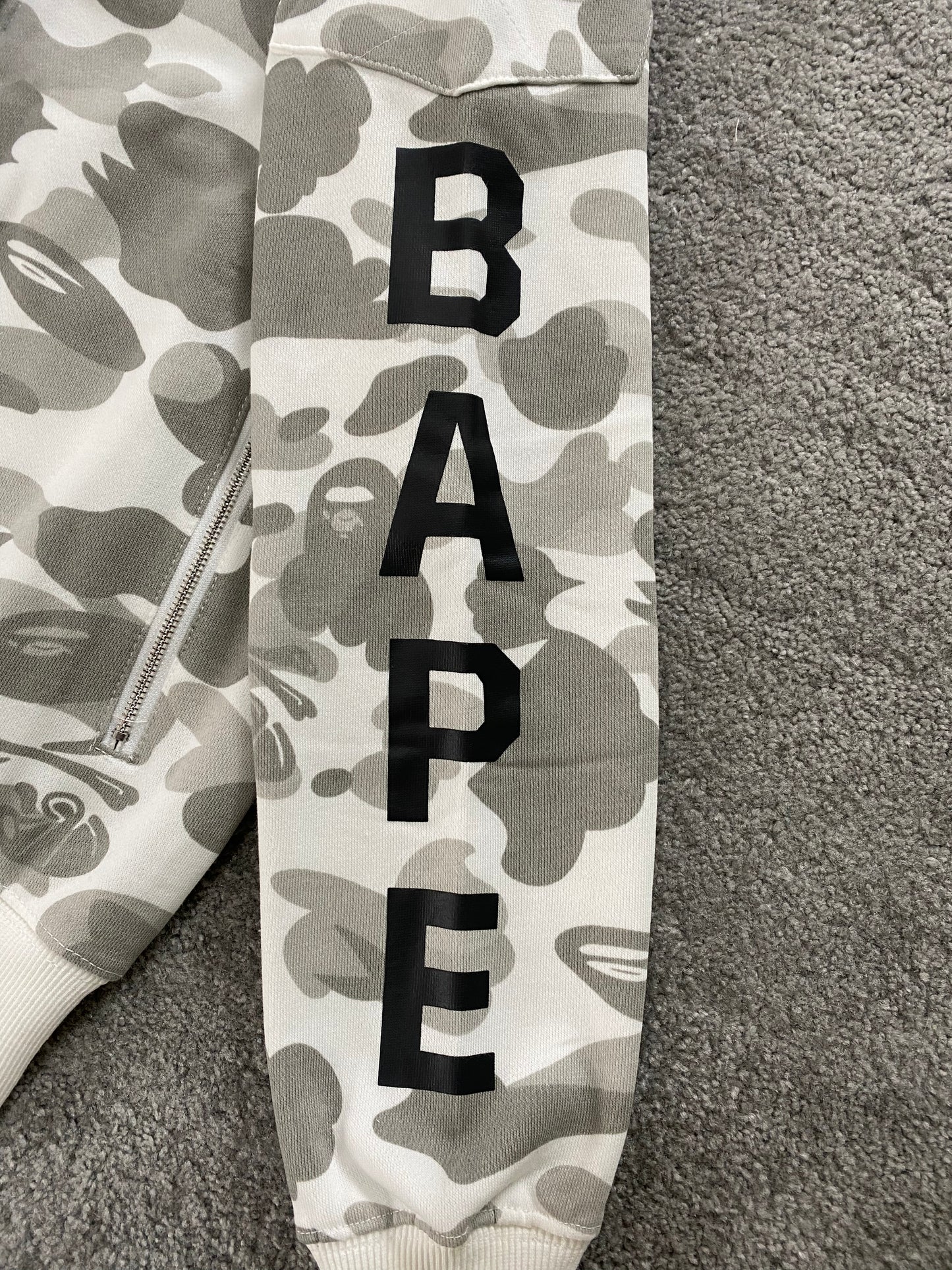 BAPE x Neighborhood Split Camo Hoodie - Icy Clothes Ro