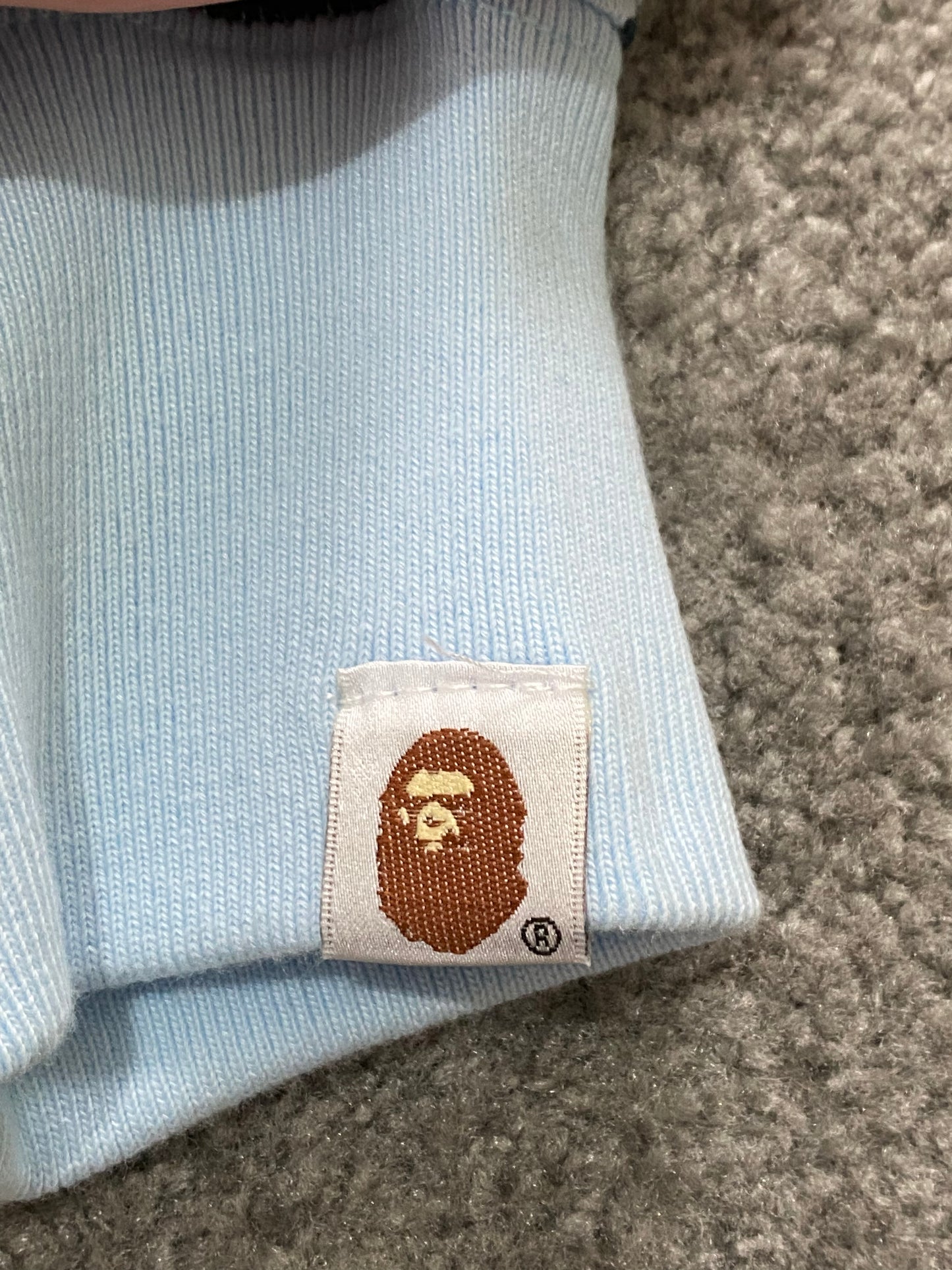 BAPE Light Blue Camo Hoodie - Icy Clothes Ro