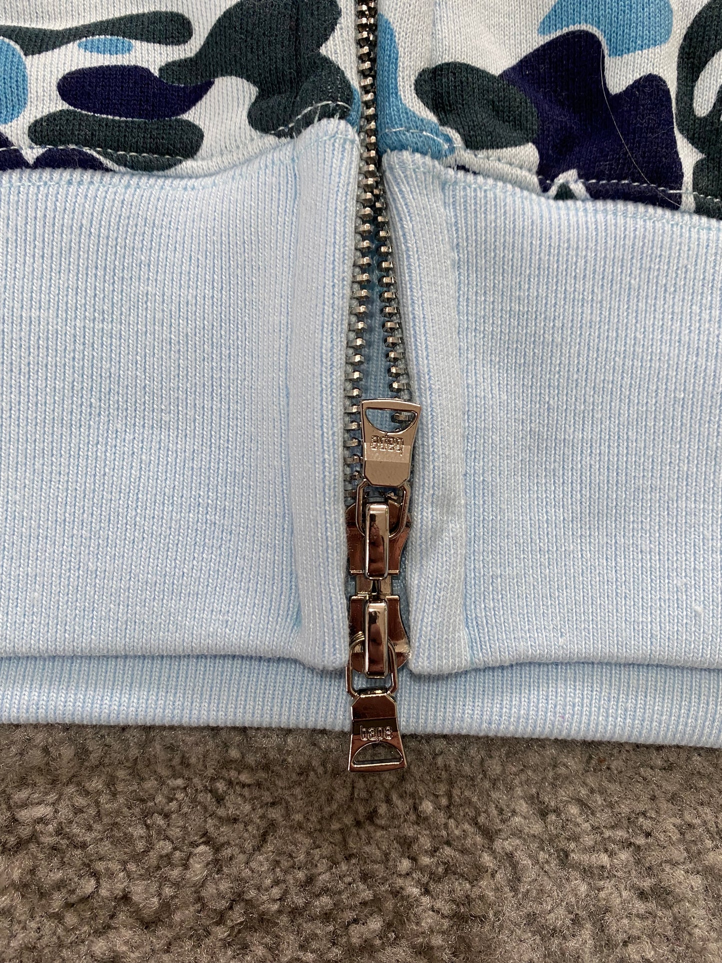 BAPE Light Blue Camo Hoodie - Icy Clothes Ro