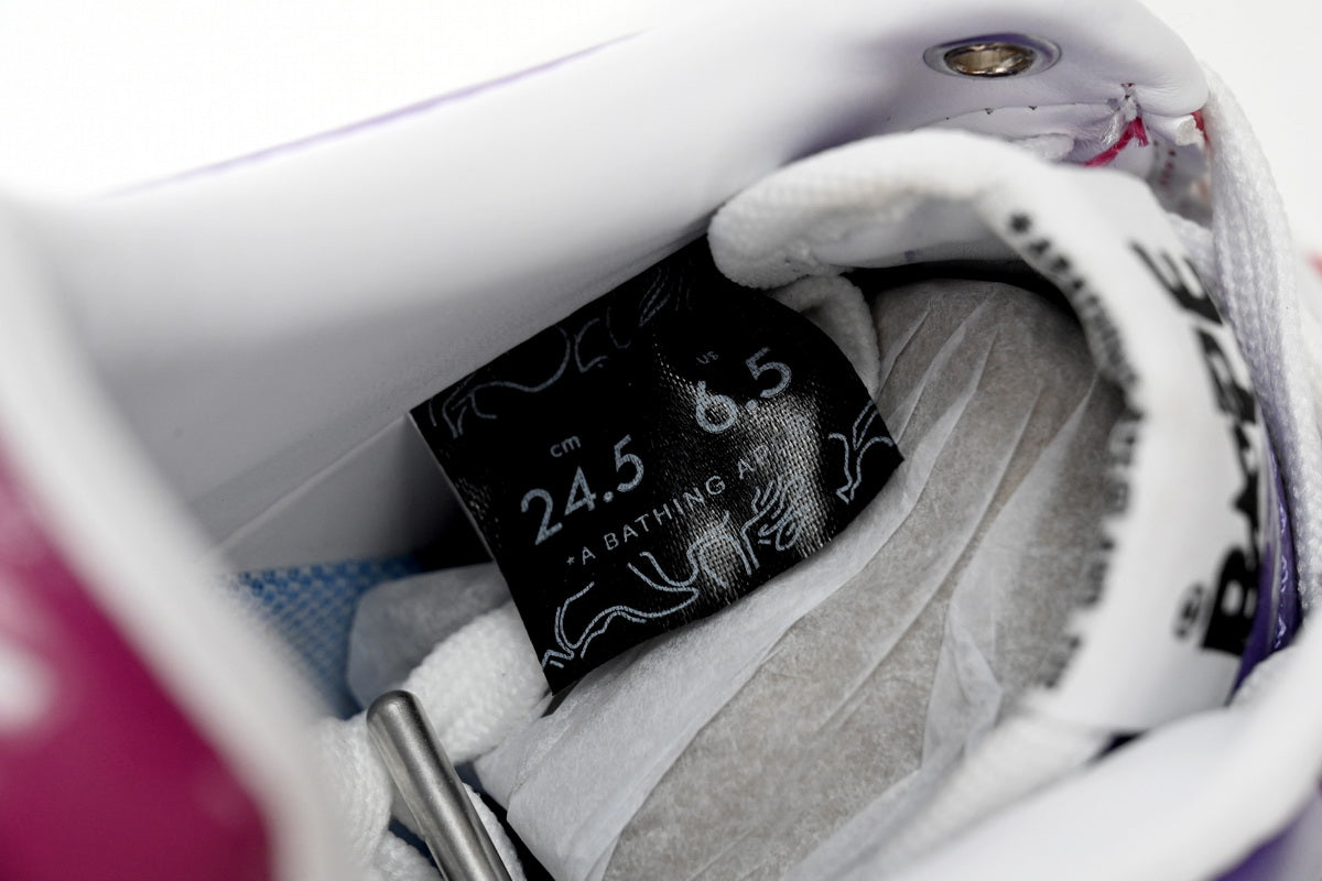 BAPESTA Low Combo Purple - Icy Clothes Ro