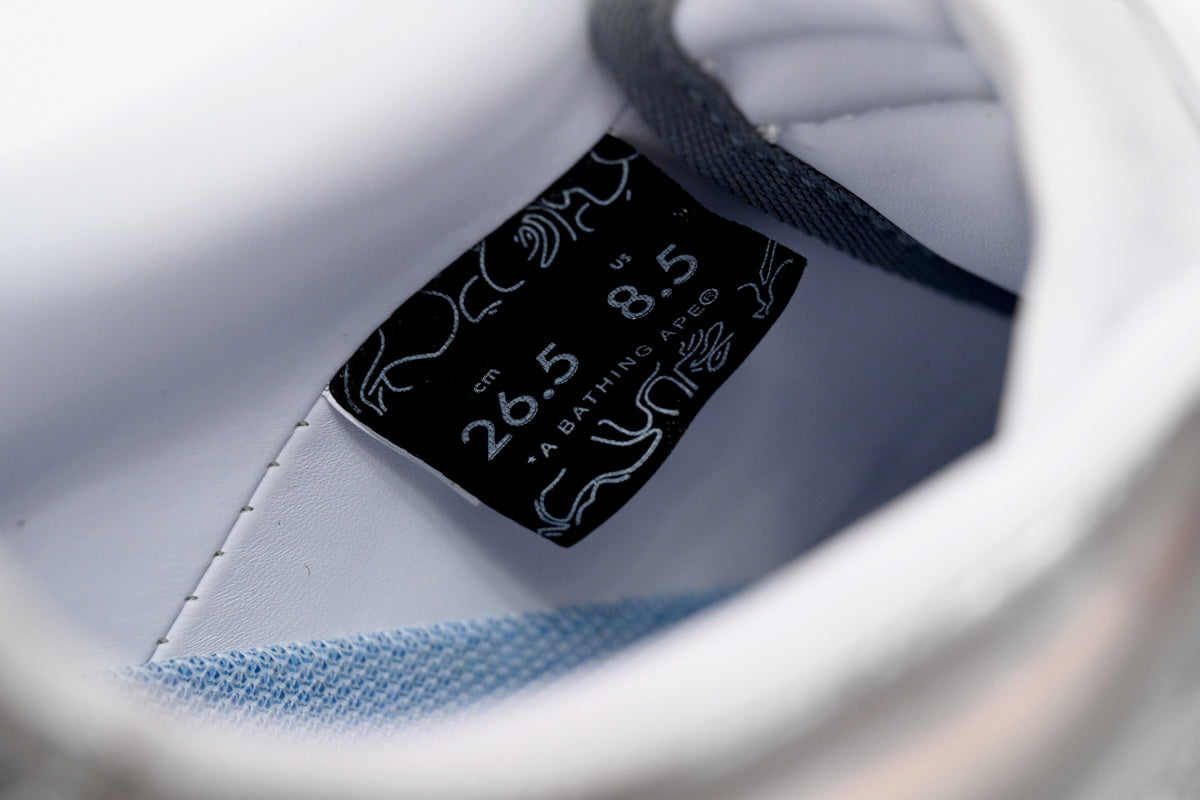 BAPESTA Low Silver - Icy Clothes Ro