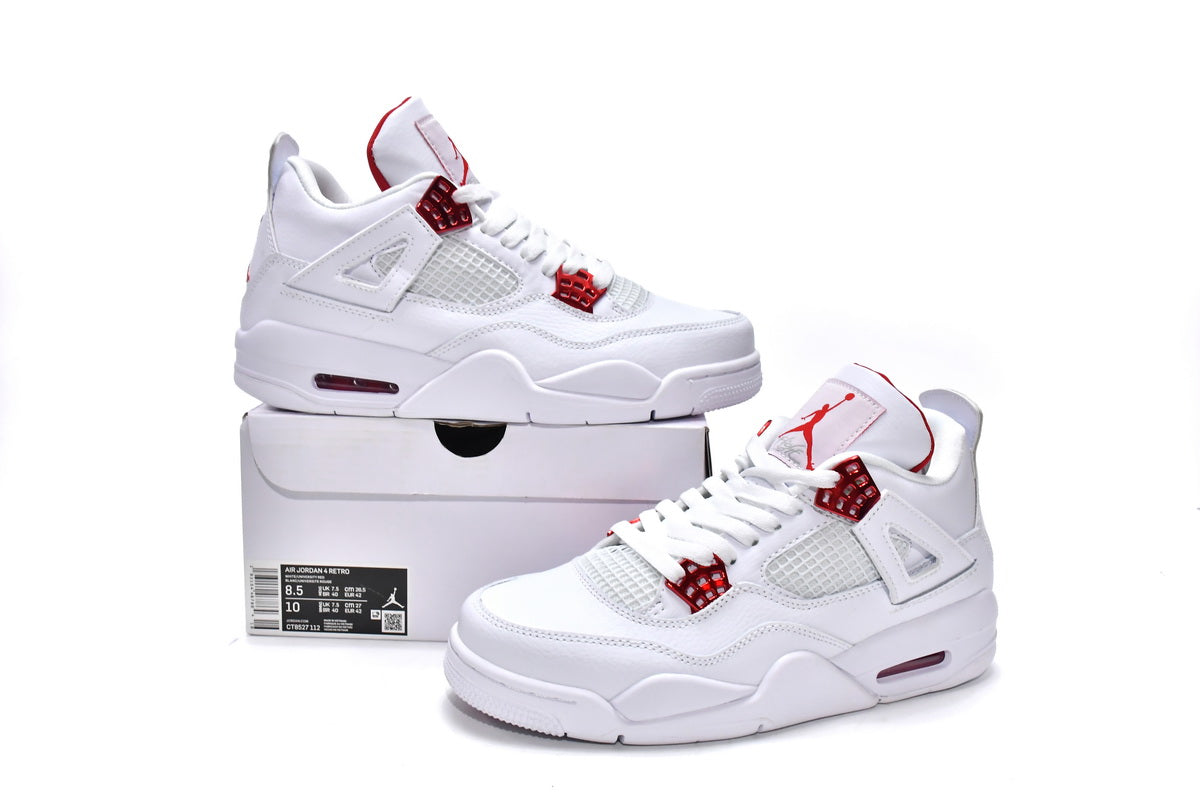 Jordan 4 Retro Metallic Red - Icy Clothes Ro