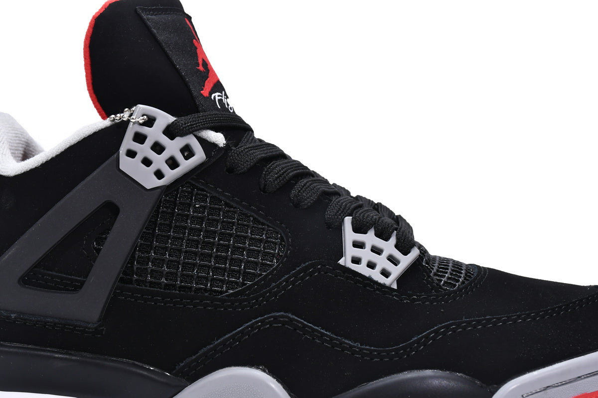 Jordan 4 Retro Bred - Icy Clothes Ro