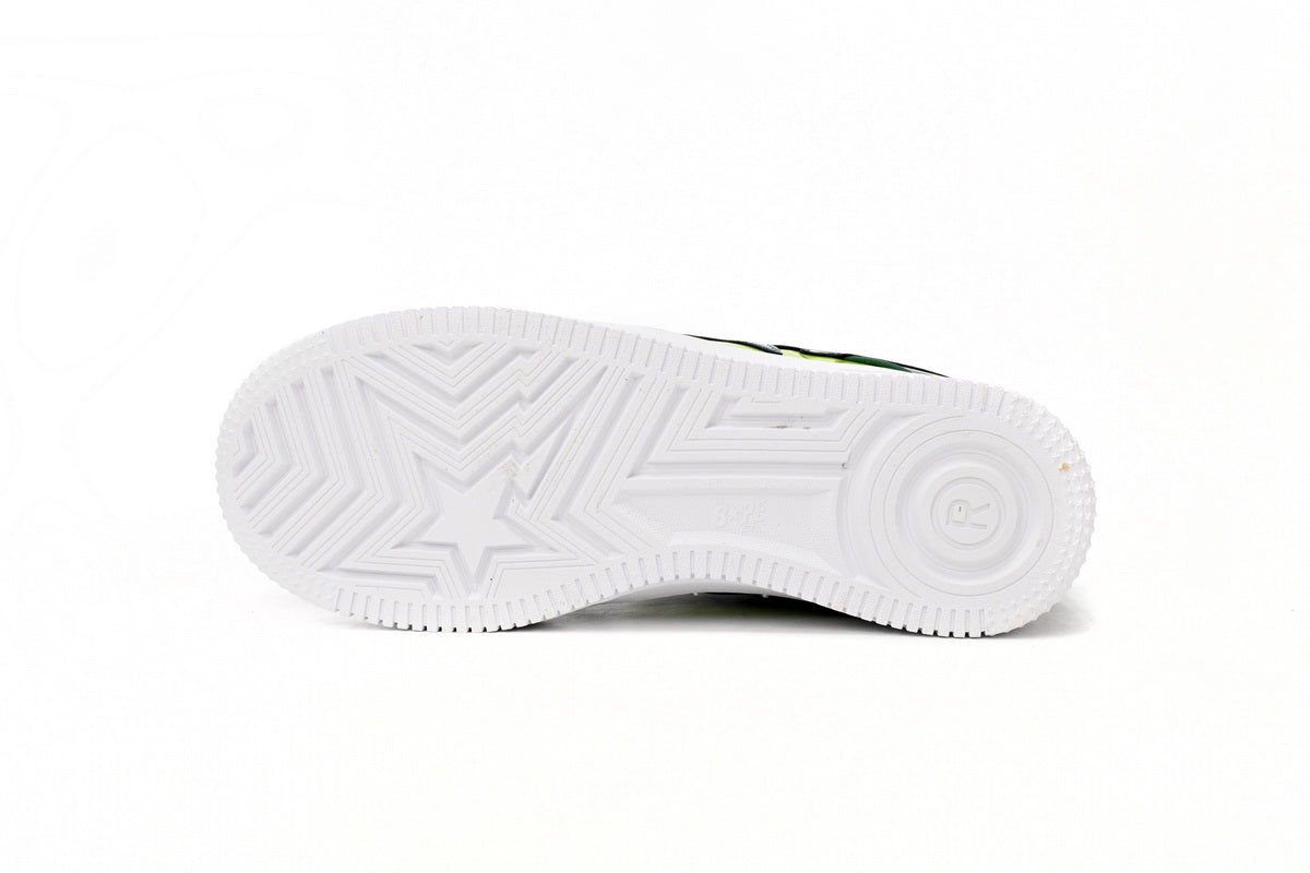 BAPESTA Low Combo Green - Icy Clothes Ro