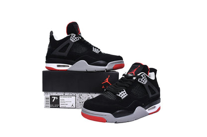 Jordan 4 Retro Bred - Icy Clothes Ro