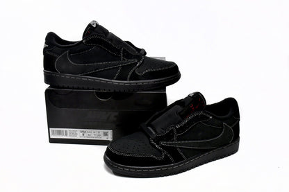 Jordan 1 Retro Low Travis Scott Black Phantom - Icy Clothes Ro
