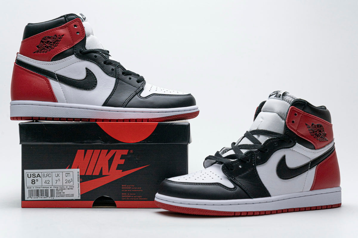 Jordan 1 Retro High Black Toe - Icy Clothes Ro