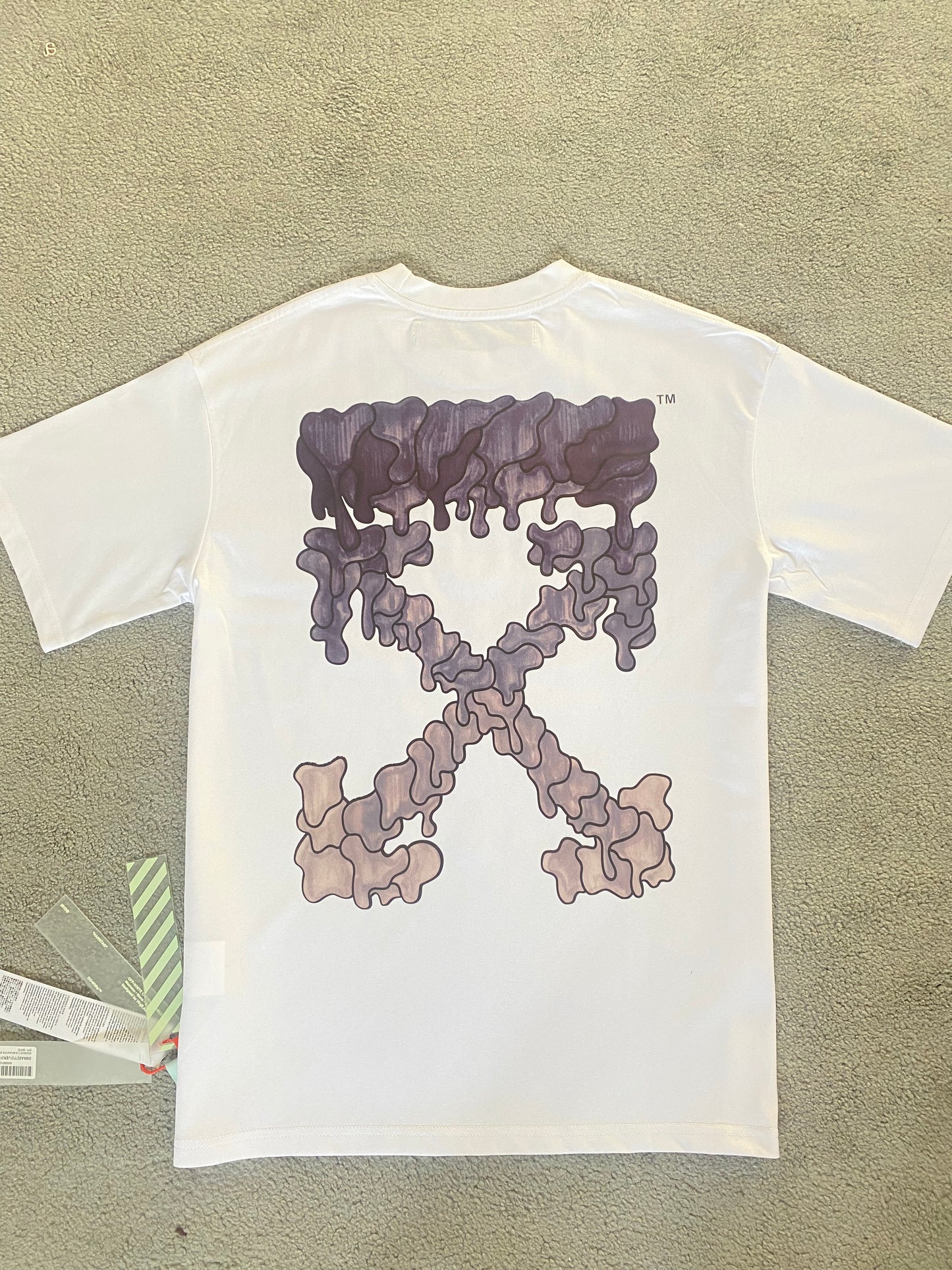 Off-White Black Marker Tee - Icy Clothes Ro