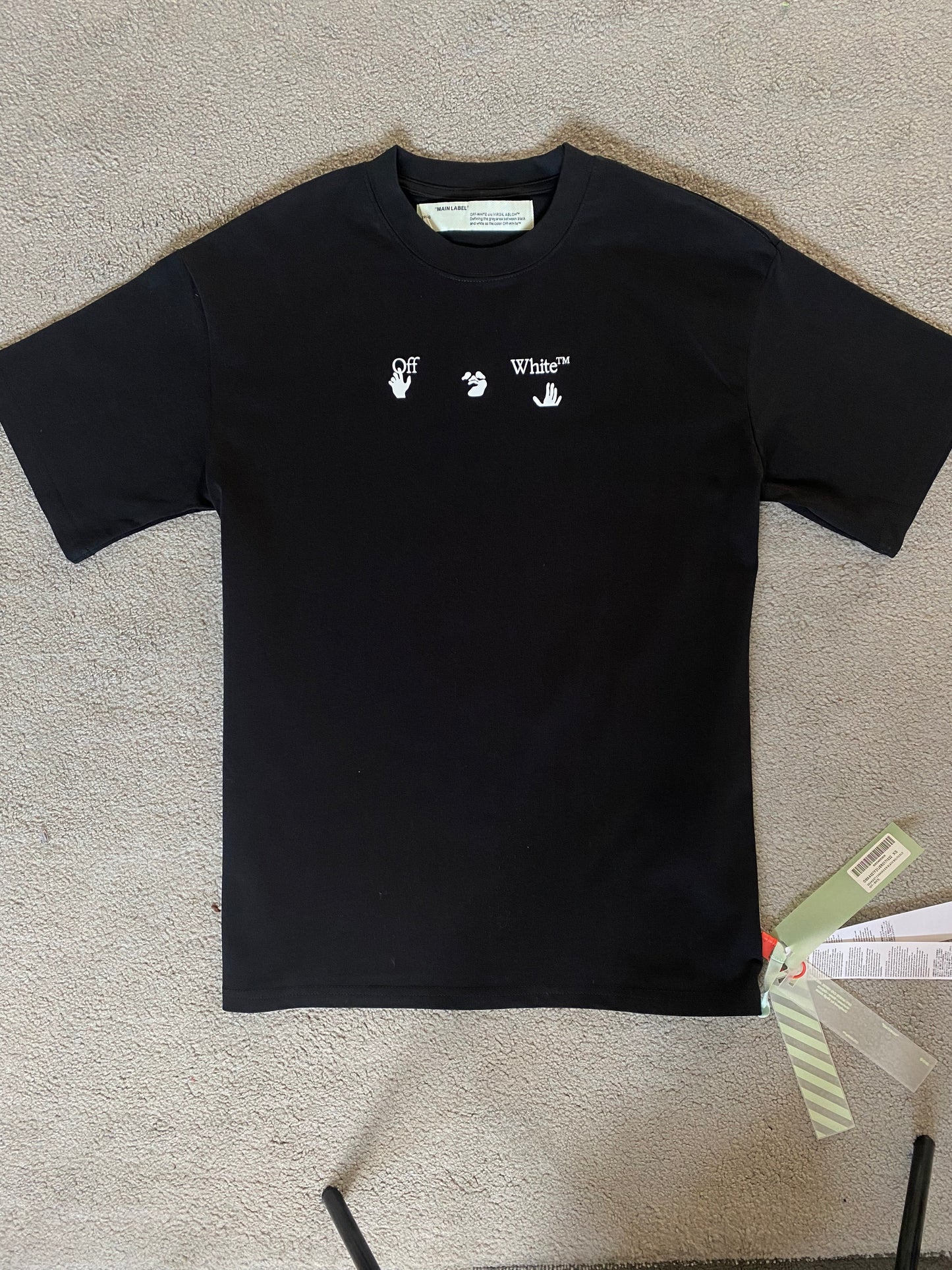 Off-White Red Marker Arrow Tee - Icy Clothes Ro