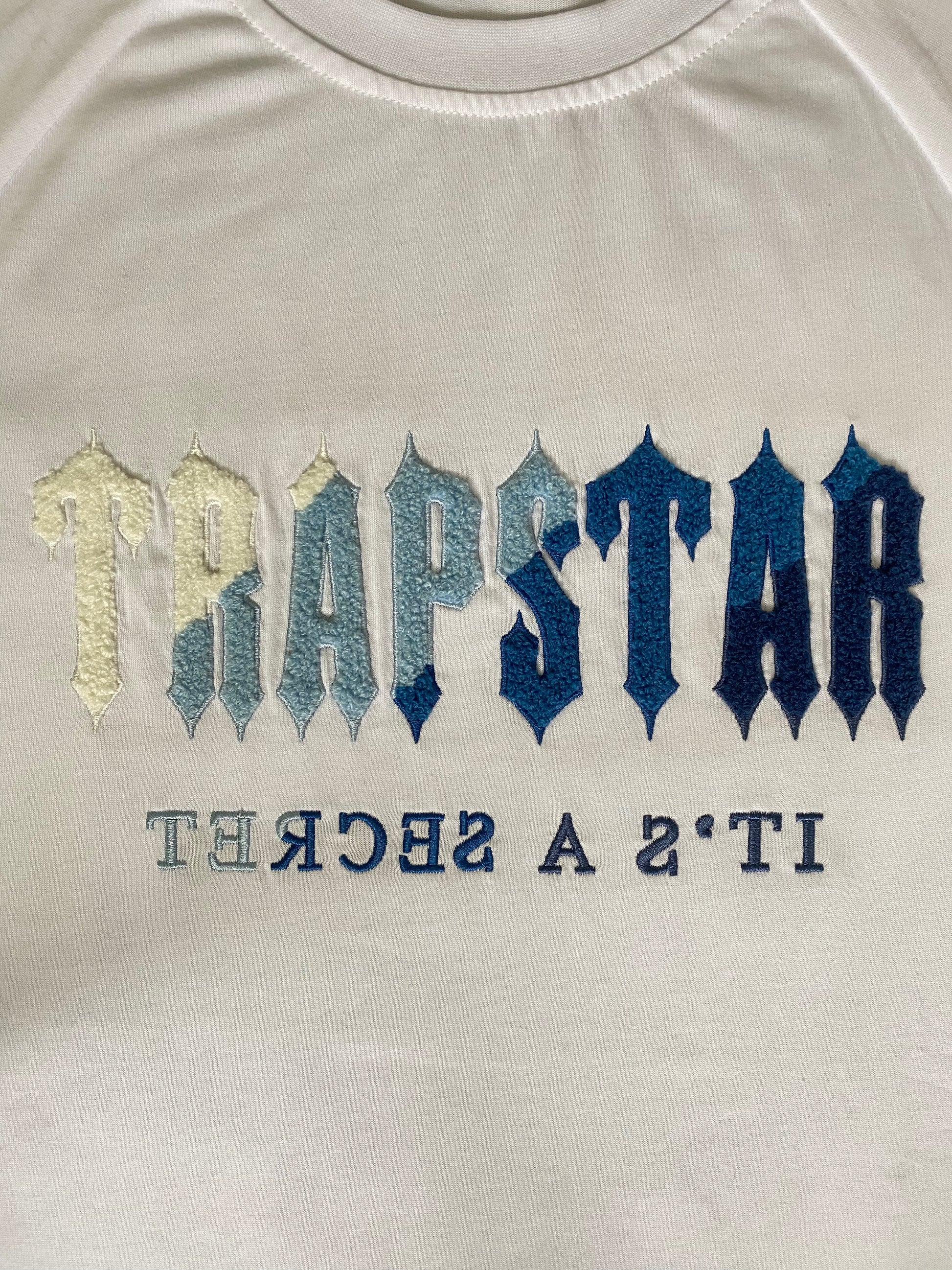 Trapstar Blue/White Short Set White - Icy Clothes Ro