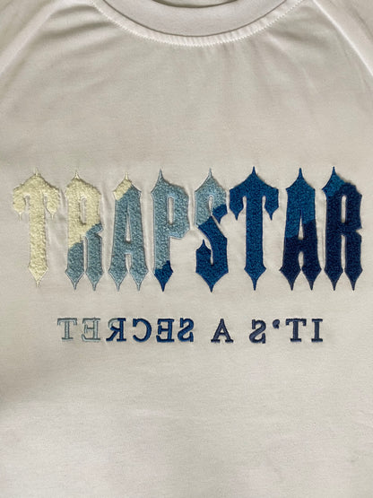 Trapstar Blue/White Short Set White Tee - Icy Clothes Ro