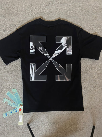 Off-White Caravaggio Black Tee - Icy Clothes Ro