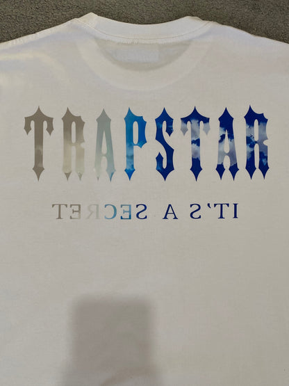 Trapstar Blue Logo Tee - Icy Clothes Ro