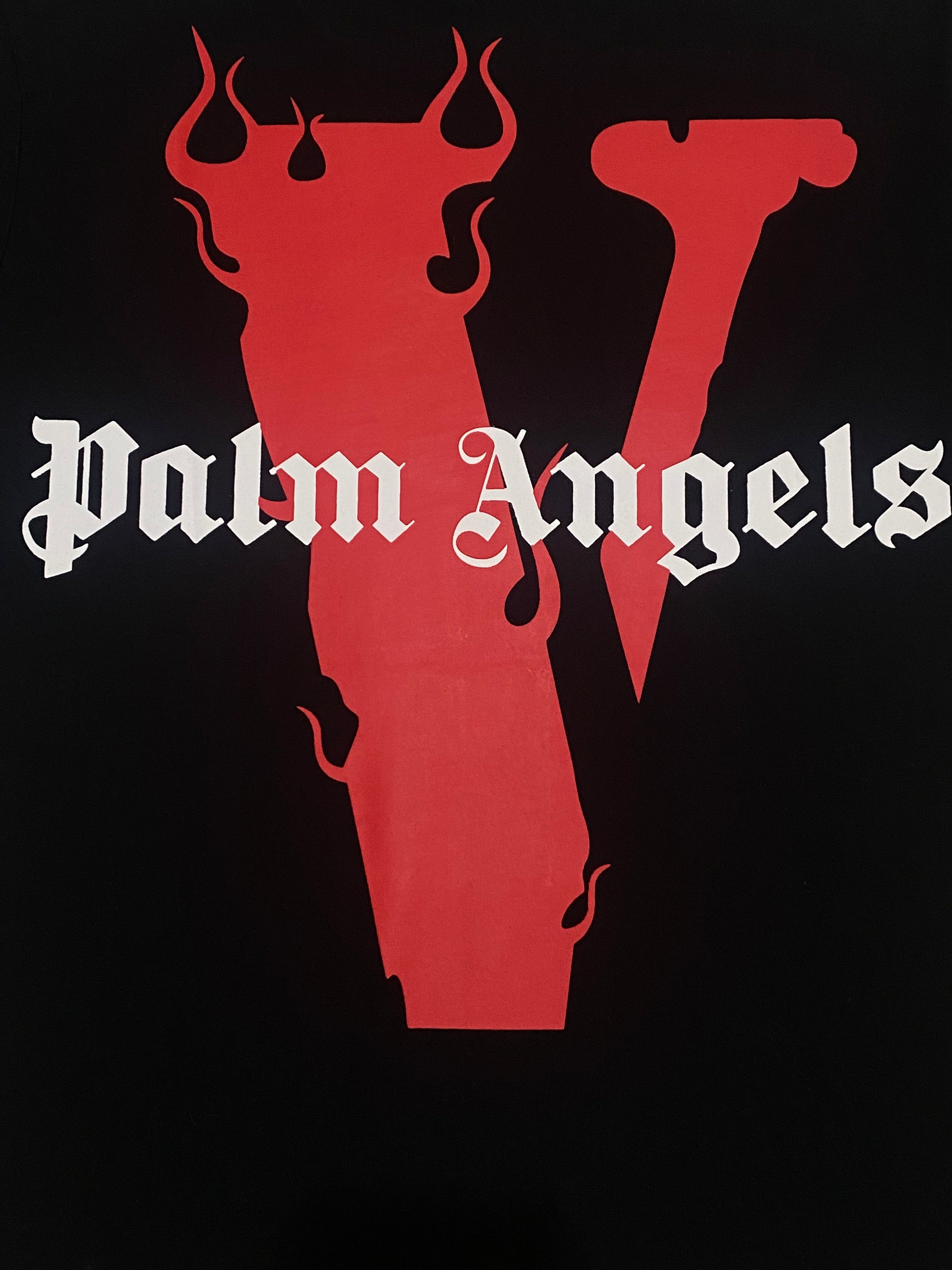 VLONE x Palm Angels Red Tee - Icy Clothes Ro