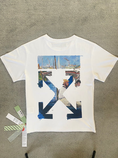 Off-White Color Paint Arrows Tee - Icy Clothes Ro