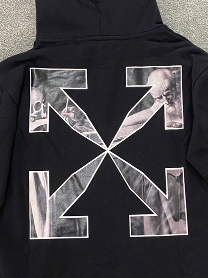 Off-White Caravaggio Black Hoodie - Icy Clothes Ro